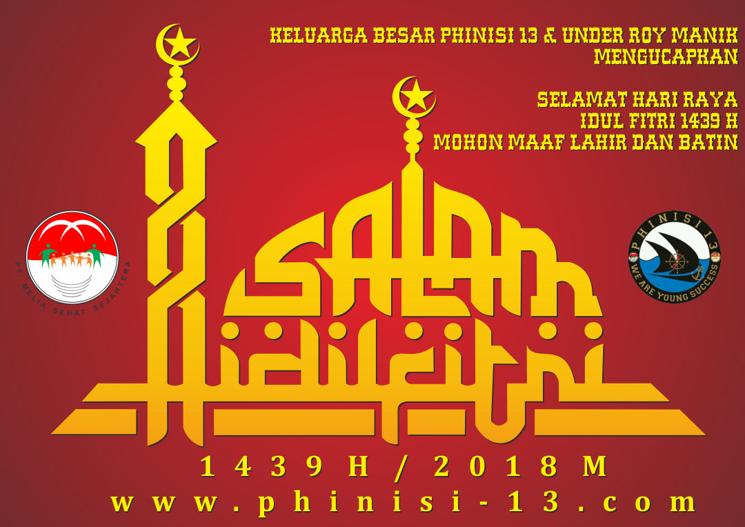 Selamat Hari Raya Idul Fitri 1439 H